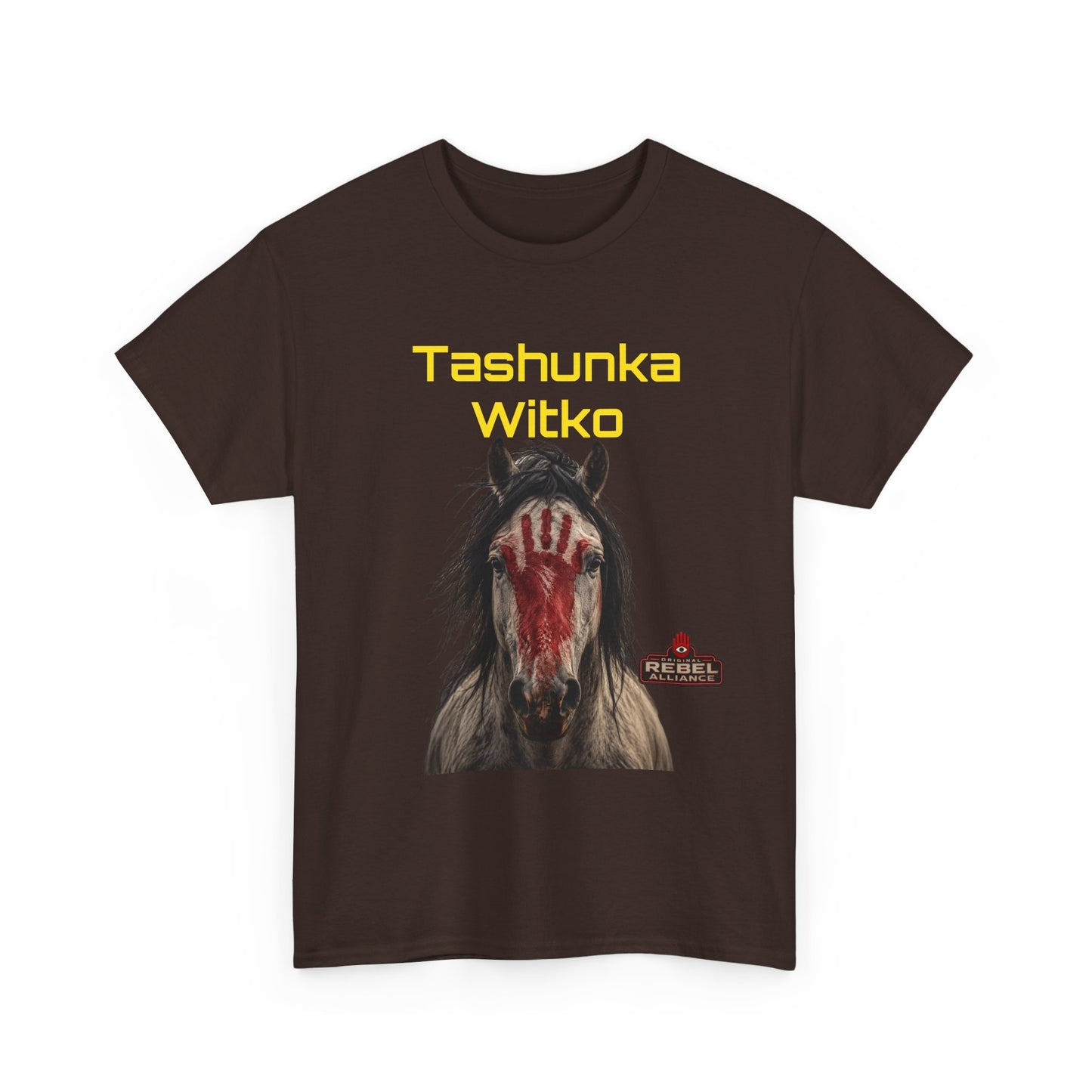 “Tashunka Witko” Painted War Pony Design