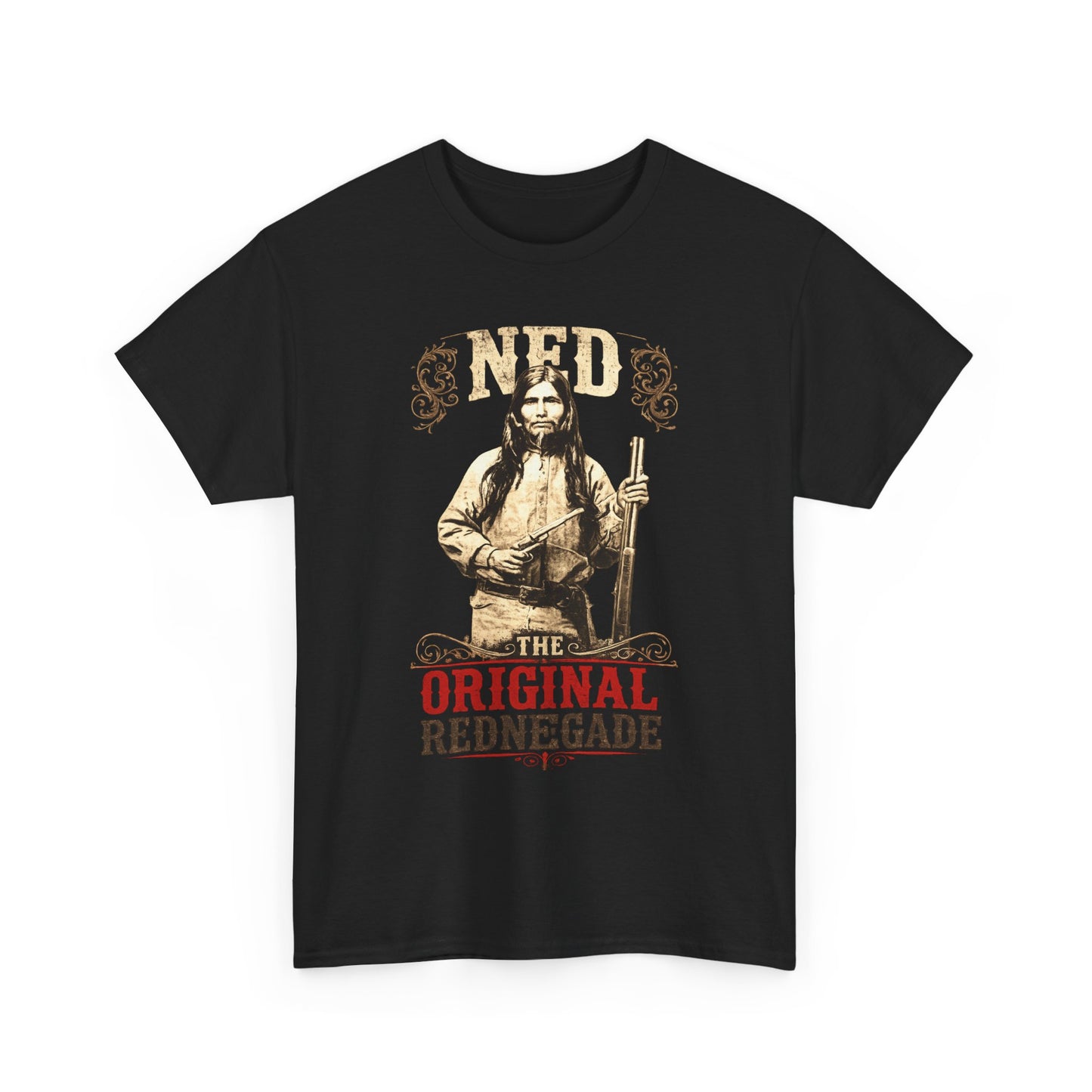 "Ned: The Original Renegade" Vintage Western Graphic Tee
