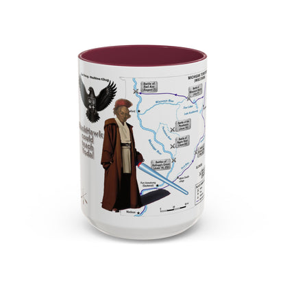 Blackhawk Map Mug — Obi-Wan Kenobi Illustrated Coffee Cup (11oz/15oz)