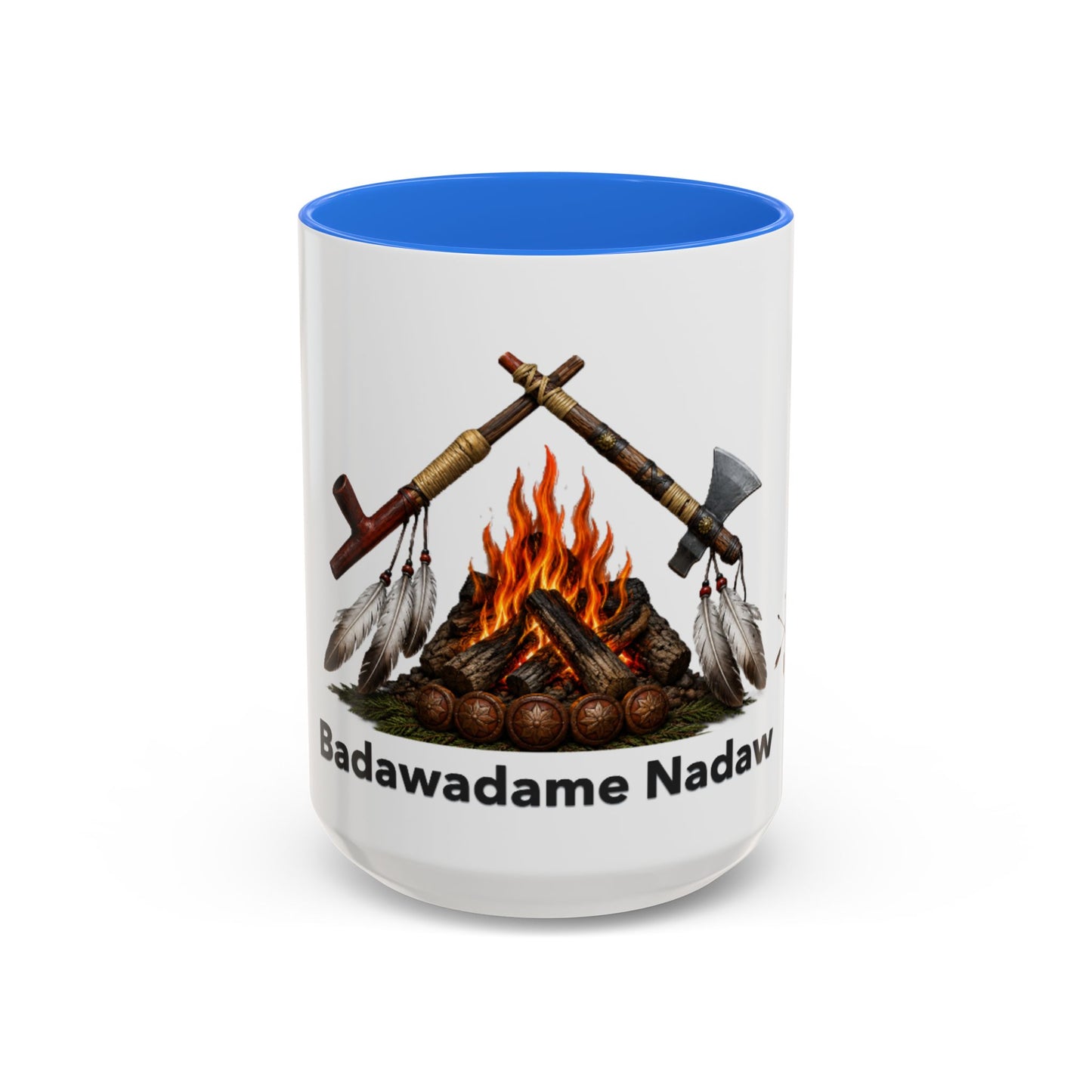 Potawatomi Native Pride Campfire Mug — Badawadame Nadaw Design (11oz/15oz)