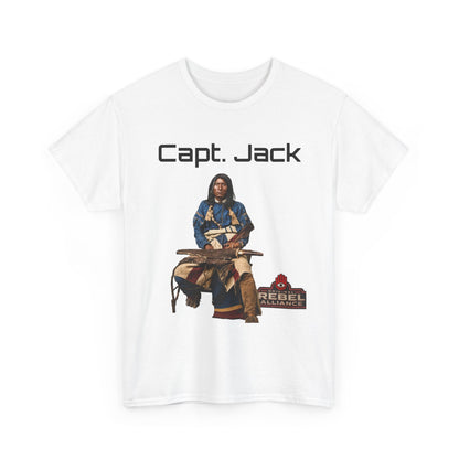 Capt. Jack Graphic Tee — Rebel Archer Vintage Arrow Back Print