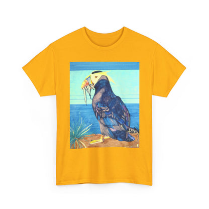 Puffin Beach Tee — Vintage Seaside Bird Graphic T-Shirt