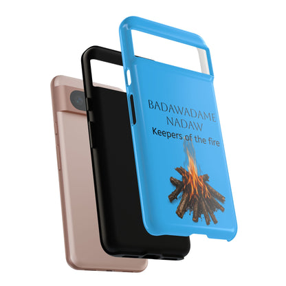 Pottawatomi Tough Cases: 'Badawadame Nadaw' Campfire & Tools Phone Case