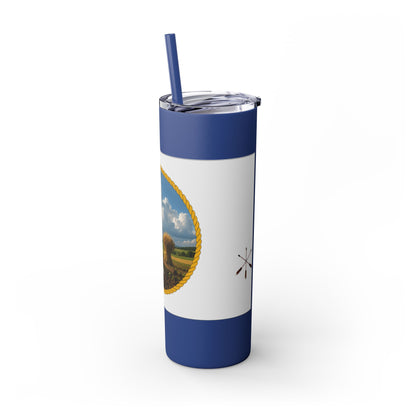 Muscogee Skinny Tumbler