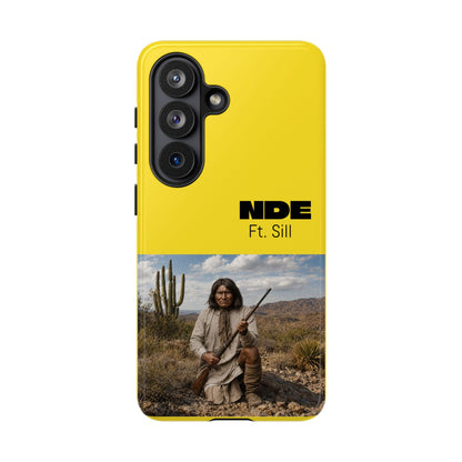 Ft. Sill Phone Case — Yellow ‘NDE Ft. Sill’ Desert Photo Protective Cover