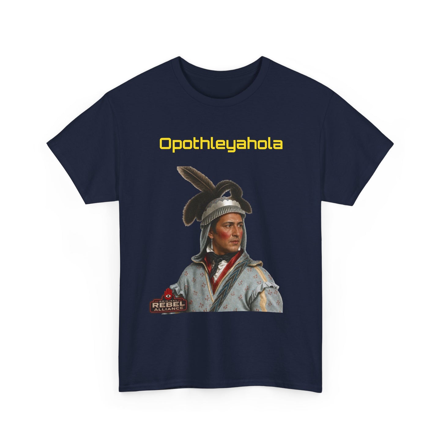 Opothleyahola Text — Historical Tribute Shirt
