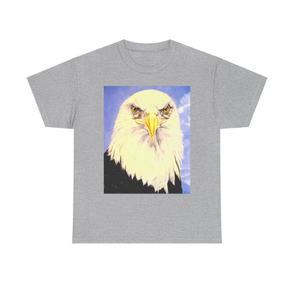 Bald Eagle Graphic Tee — Patriotic Vintage Bird T-Shirt with Arrow Back Design