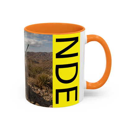 Ft. Sill Apache Desert Scene Coffee Mug — 'N'de' Southwest Landscape 11/15oz