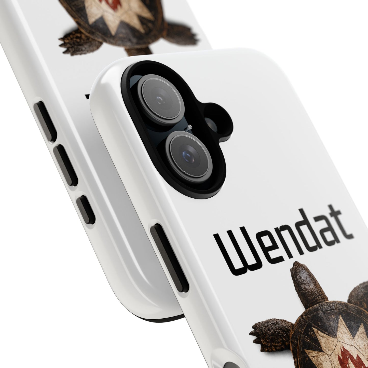 Wyandotte Wendat Turtle Phone Case — Indigenous Turtle Shield Design