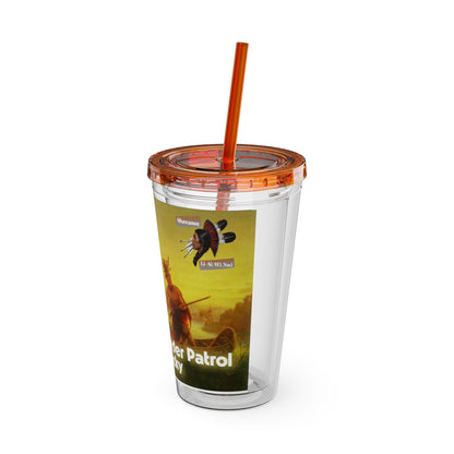 Shawnee Absentee Sunsplash Tumbler with Straw, 16oz