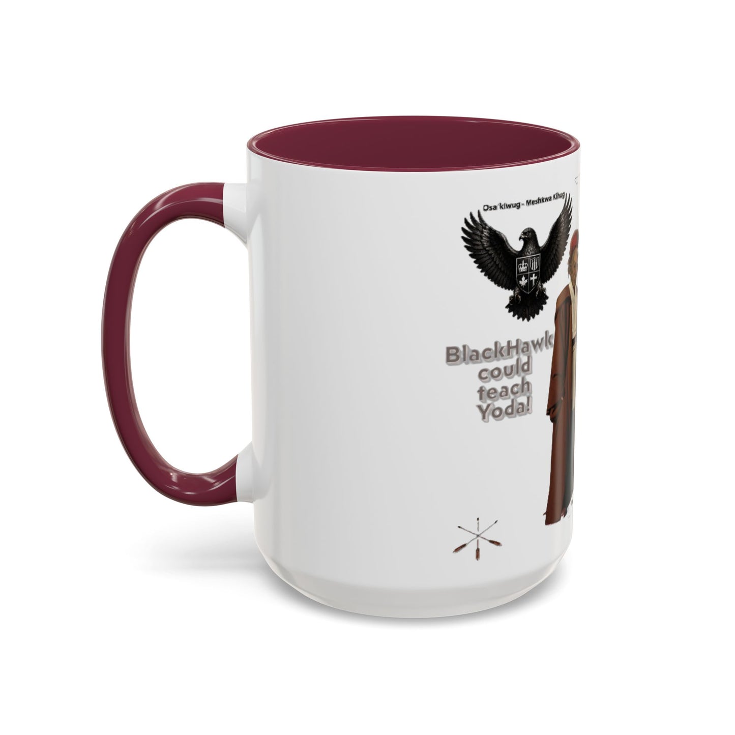Blackhawk Map Mug — Obi-Wan Kenobi Illustrated Coffee Cup (11oz/15oz)