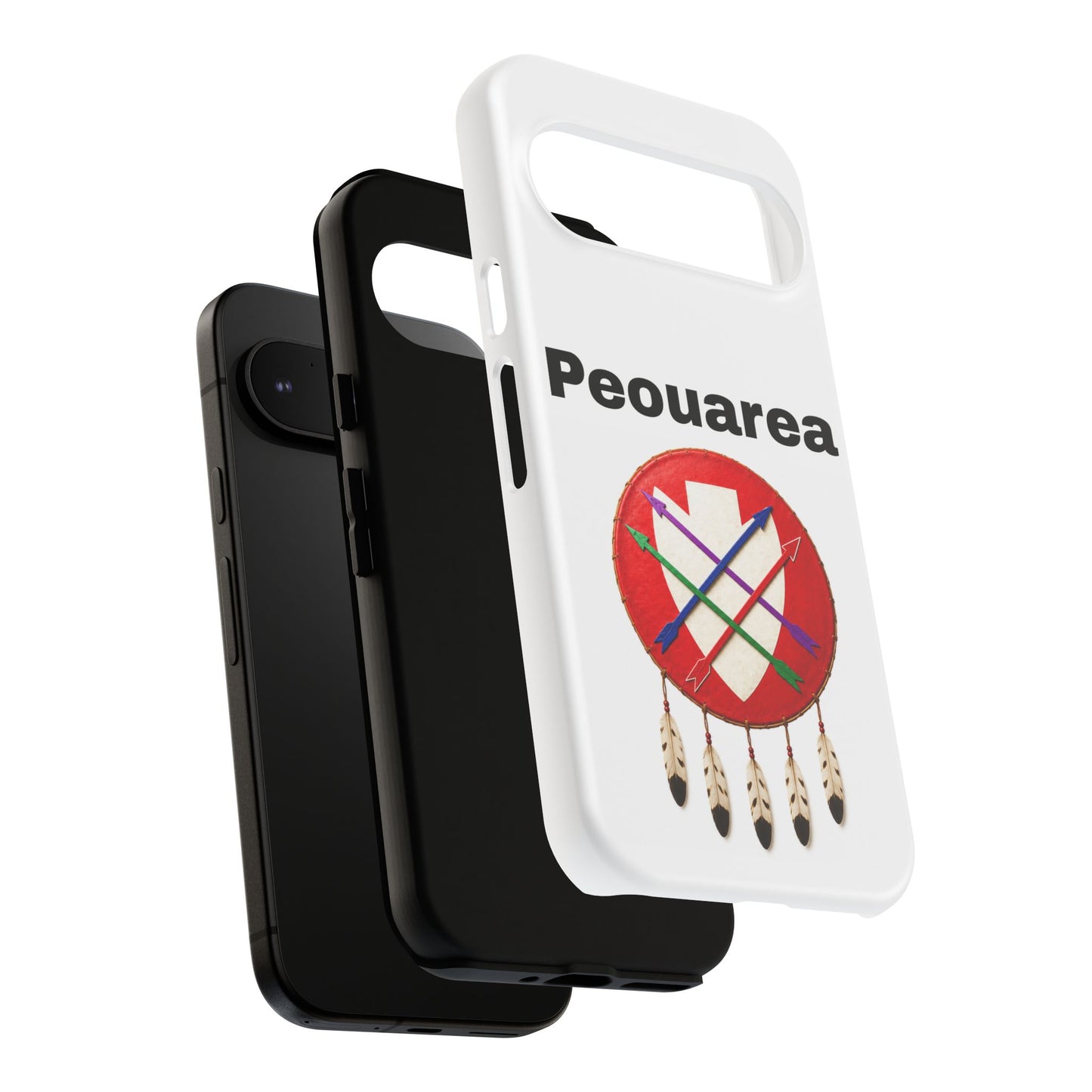 Peoria Phone Case — 'Peouarea' Dreamcatcher Shield Design