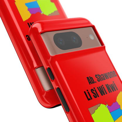 Absentee Shawnee homelands Phone Case — 'Li Si Wi Ni' Design
