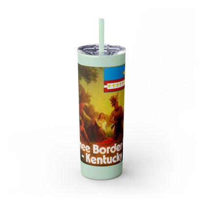 Shawnee N Skinny Tumbler with Straw, 20oz