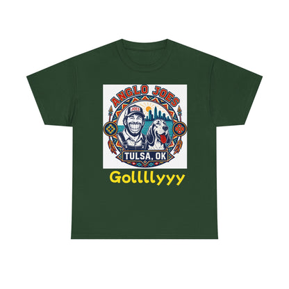 Tulsa Anglo Joe’s Tee — 'Gollllyyy' Retro Sports Graphic T-Shirt