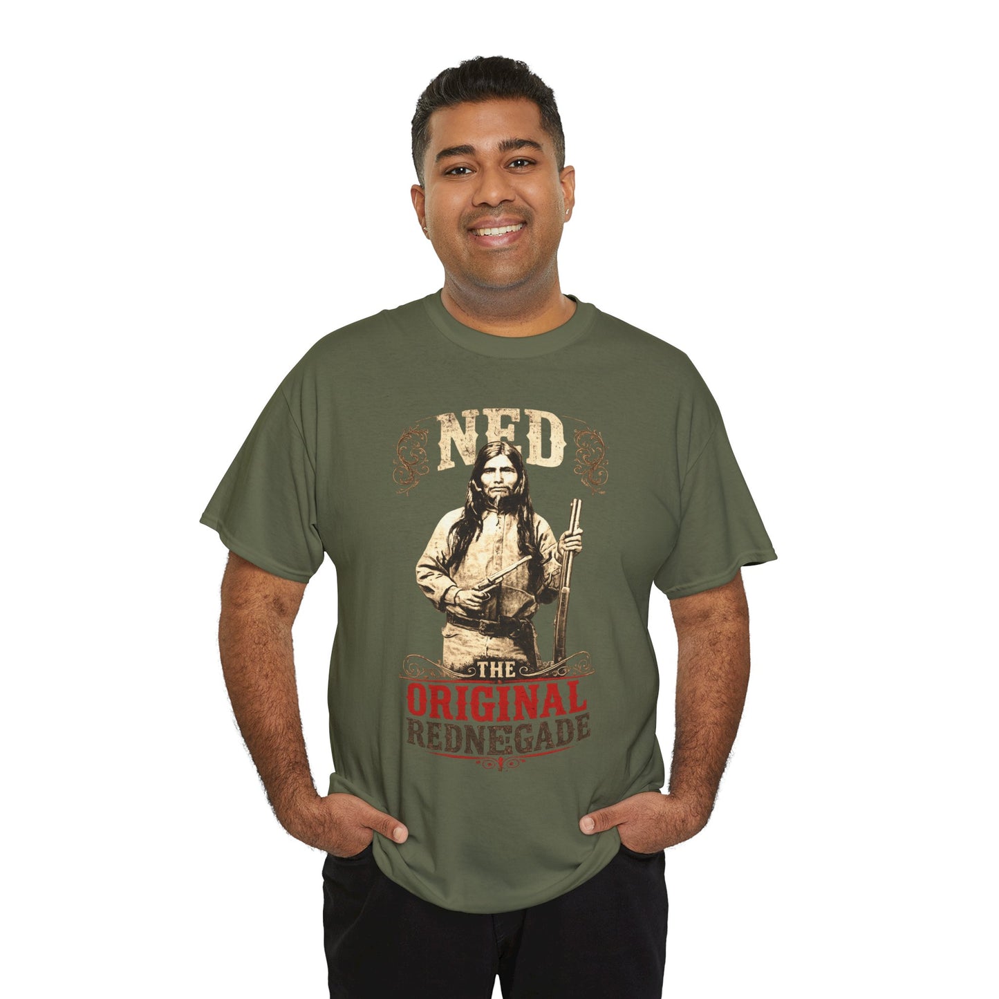 "Ned: The Original Renegade" Vintage Western Graphic Tee
