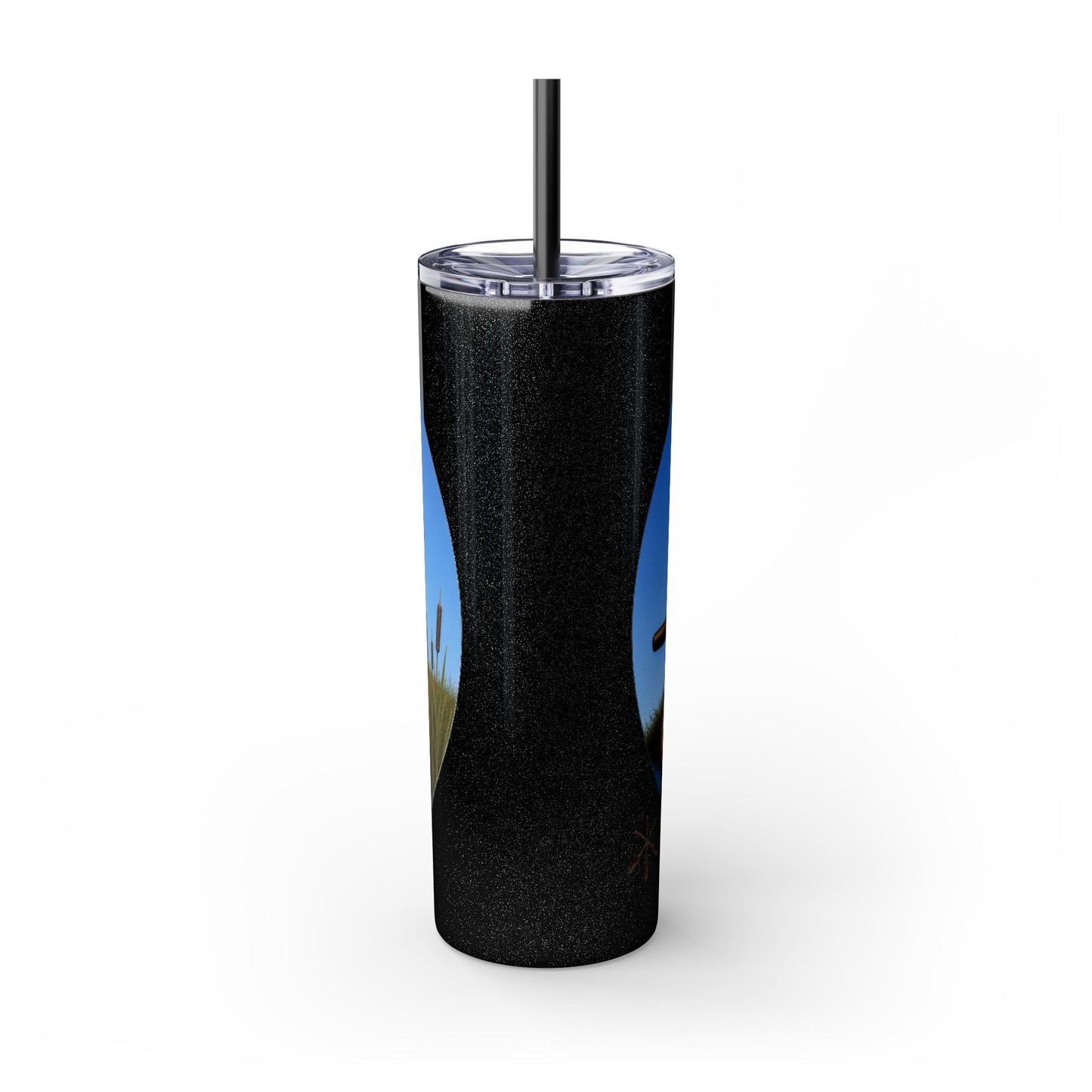 Ottawa Adawe Canoe Skinny Tumbler — 20oz Insulated Travel Cup with Straw