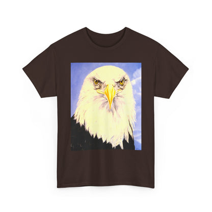 Bald Eagle Graphic Tee — Patriotic Vintage Bird T-Shirt with Arrow Back Design
