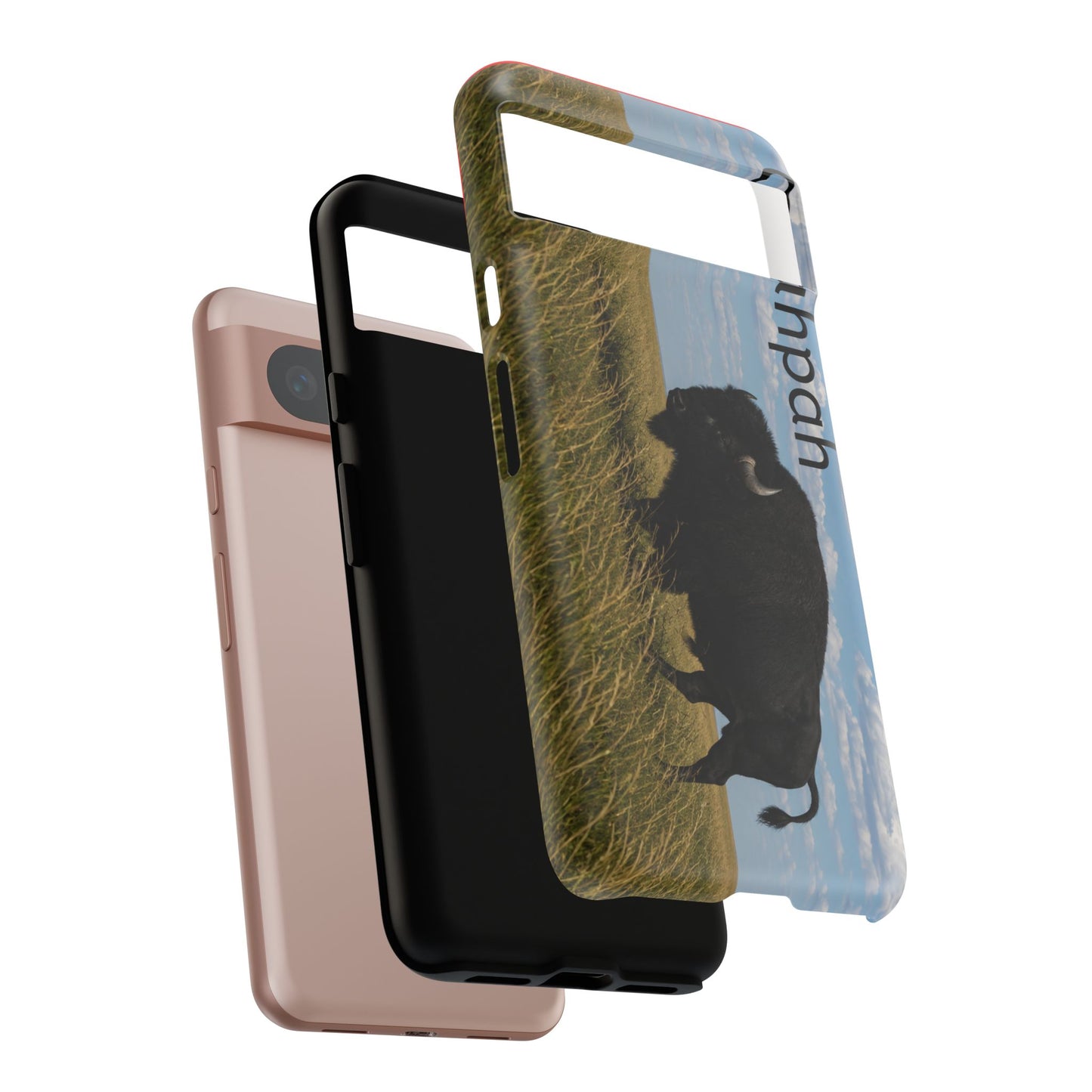Quapaw Ogahpah Buffalo Phone Case — Native-Inspired Tough Case