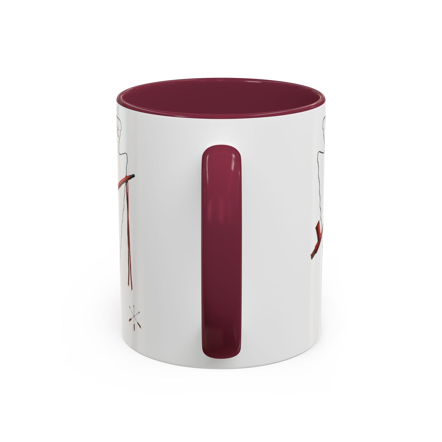 Osage Wazhazhe Tribal Feather Mug (11oz & 15oz) — Native-Inspired Coffee Cup
