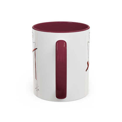 Osage Wazhazhe Tribal Feather Mug (11oz & 15oz) — Native-Inspired Coffee Cup