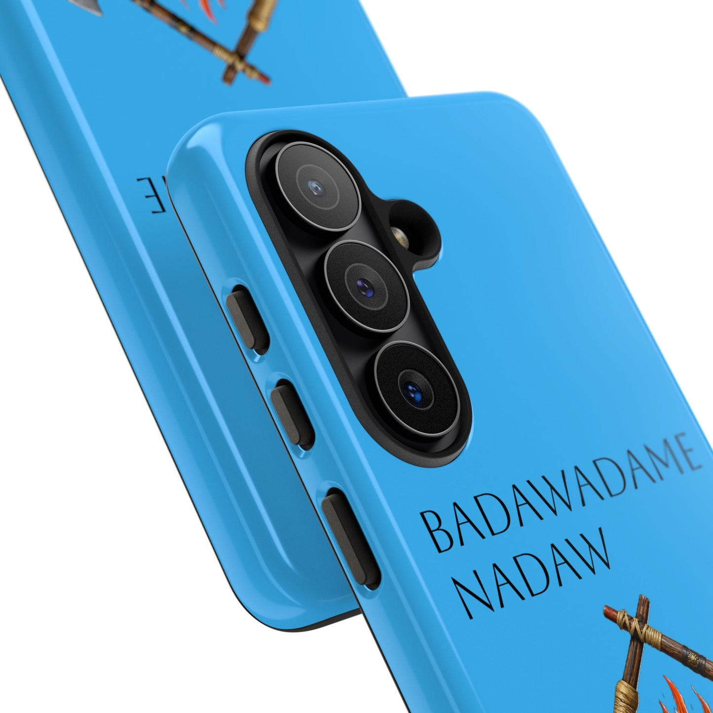 Pottawatomi Tough Cases: 'Badawadame Nadaw' Campfire & Tools Phone Case