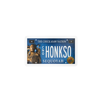 Chickasaw Nation "HONKSO SEQUOYAH" Native Heritage Sticker