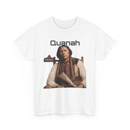 Quanah Tee — Vintage Native American Portrait Graphic T-Shirt