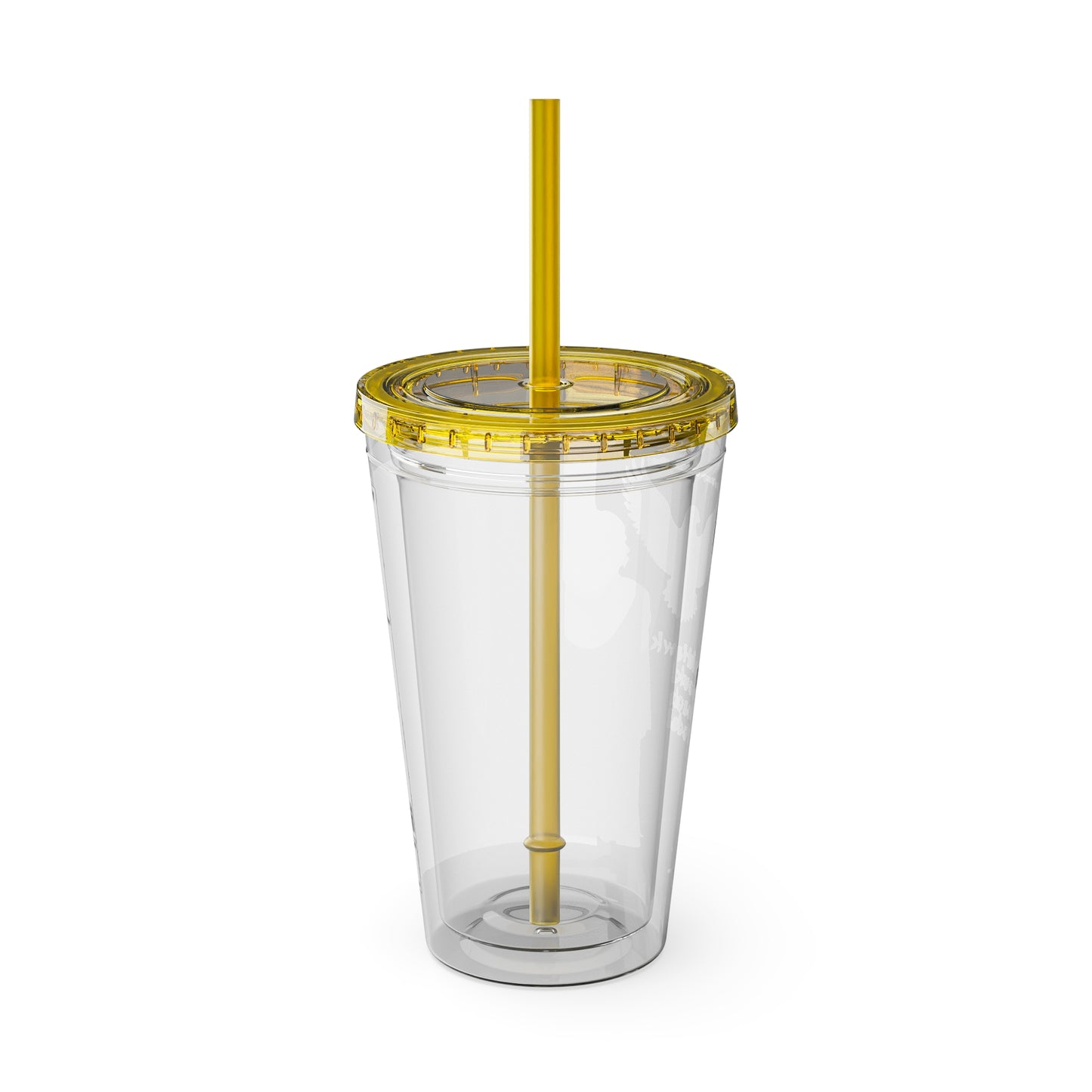 Blackhawk 16oz Tumbler with Straw — Illustrated Map & Raven Design