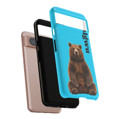 Kiowa Tough Cases: Personalized Kaigwu Tough Phone Case with Horse Rider Design