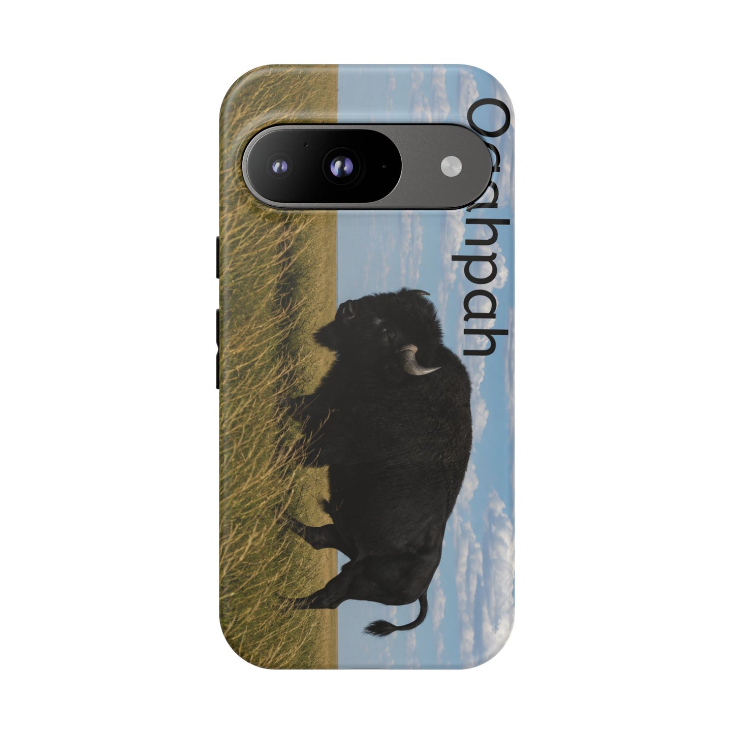 Quapaw Ogahpah Buffalo Phone Case — Native-Inspired Tough Case