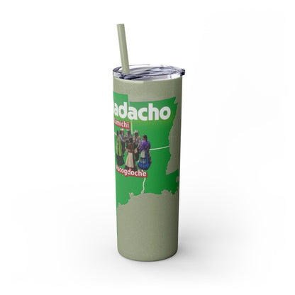 Caddo Kadohadoha Texas Map 20oz Skinny Tumbler with Straw