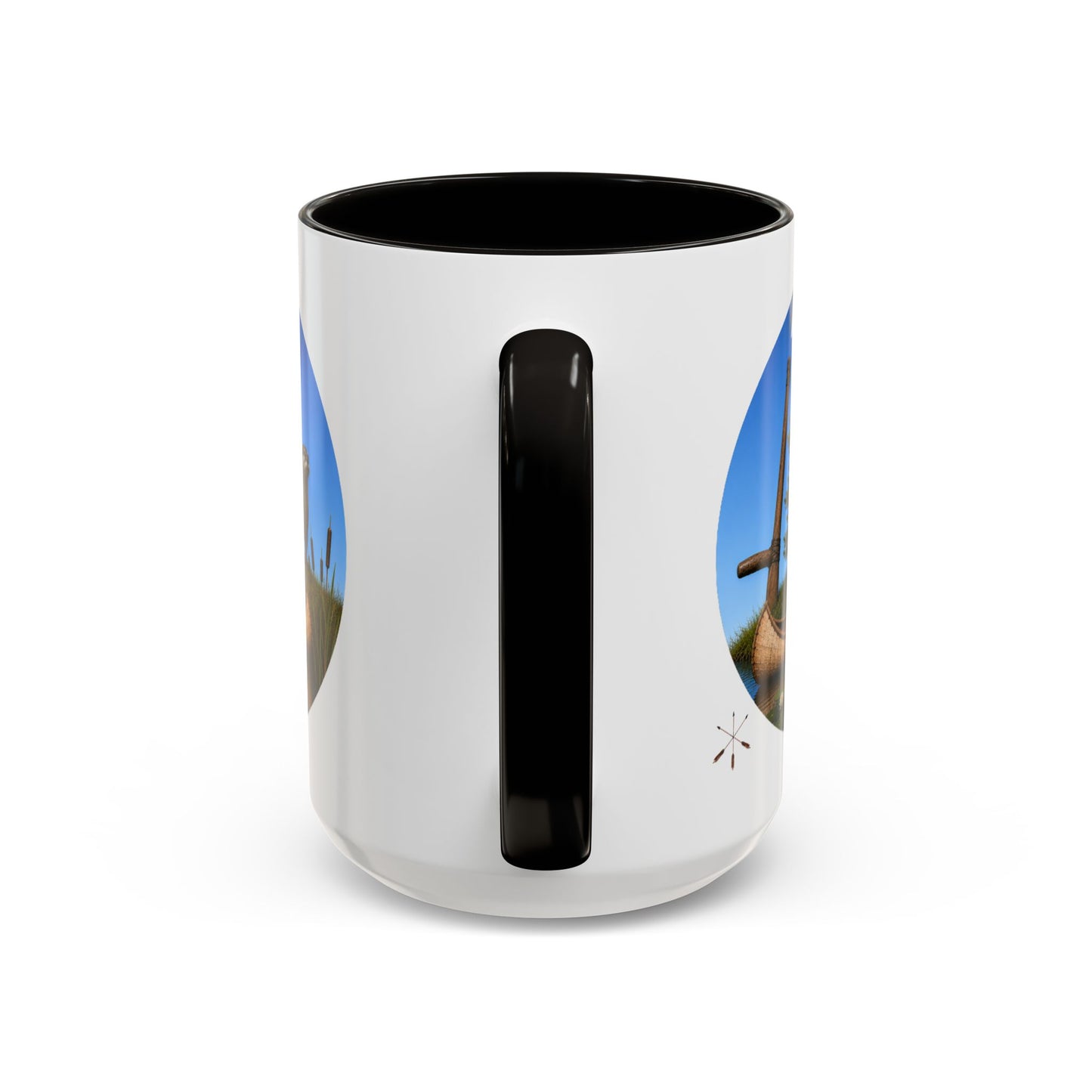 Ottawa Adawe Otter Canoe Mug — Nature Wildlife Coffee Cup (11oz & 15oz)