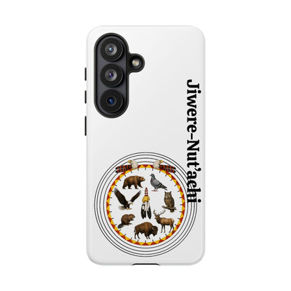 Otoe-Missouria Phone Tough Case — Bold 'Tough Cases' Graphic Protective Cover