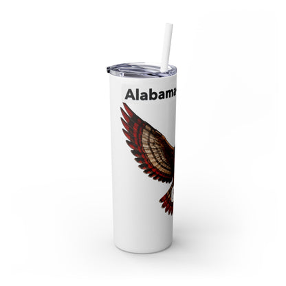AQ Skinny Tumbler with Straw, 20oz