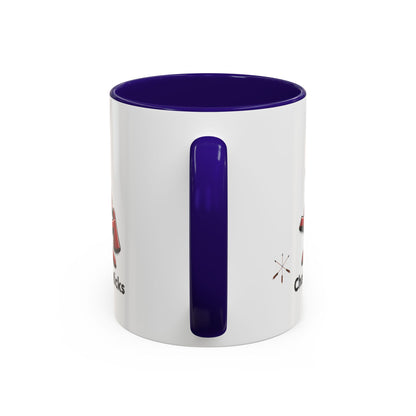 Pawnee Chaticks Si Chaticks Red Wolf Logo Mug — Funny Novelty Coffee Cup (11oz, 15oz)