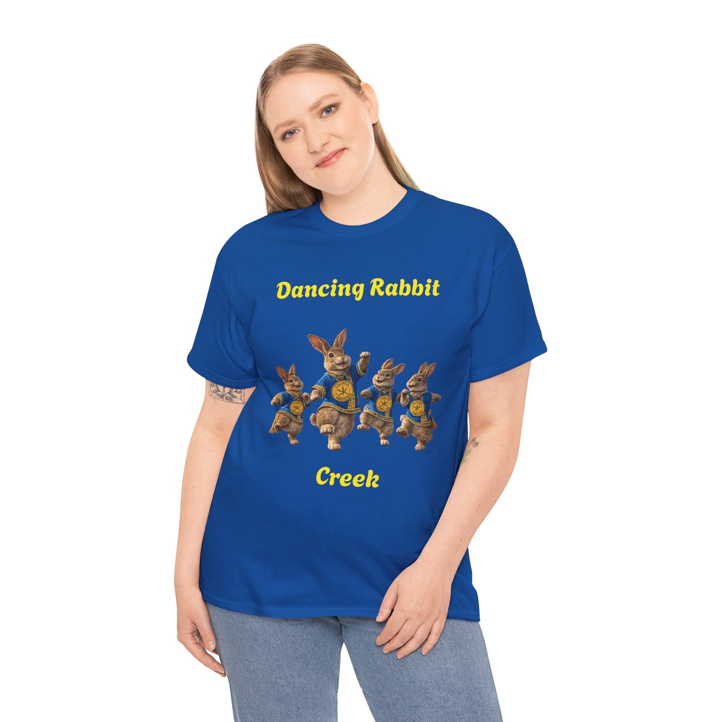 Dancing Rabbit Creek Tee — Vintage Dancing Bunnies Graphic T-Shirt