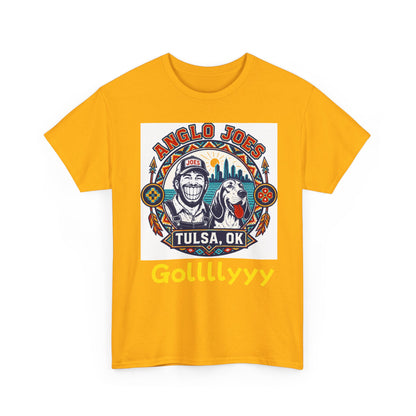 Tulsa Anglo Joe’s Tee — 'Gollllyyy' Retro Sports Graphic T-Shirt