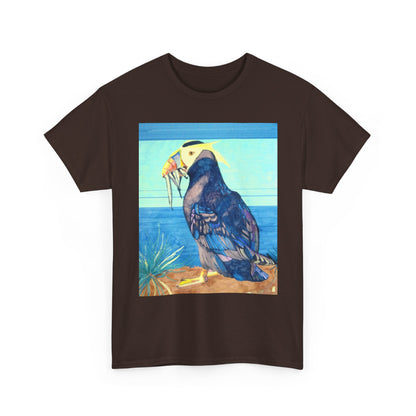 Puffin Beach Tee — Vintage Seaside Bird Graphic T-Shirt