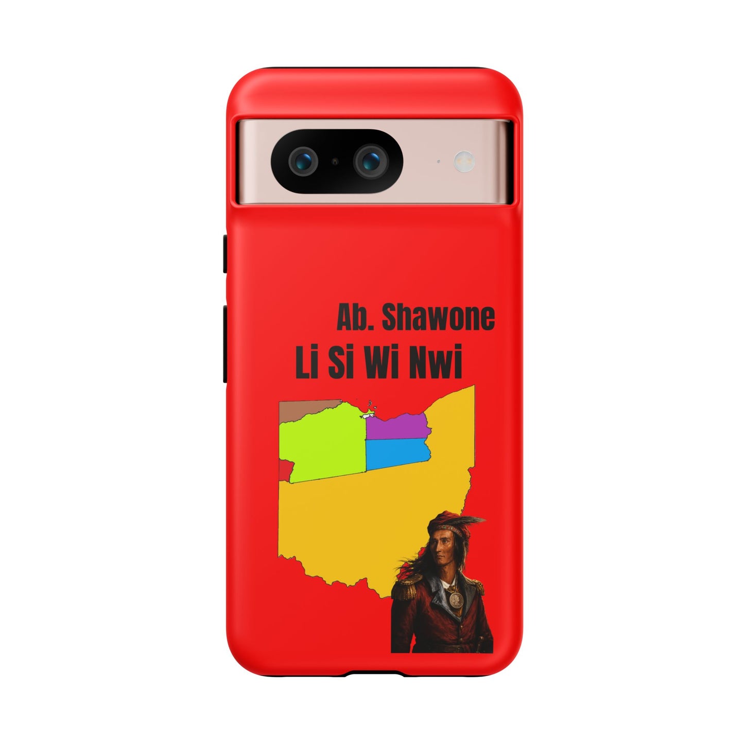 Absentee Shawnee homelands Phone Case — 'Li Si Wi Ni' Design