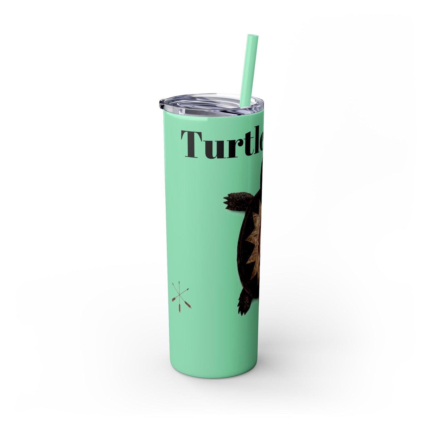 Wyandotte Skinny Tumbler with Straw, 20oz