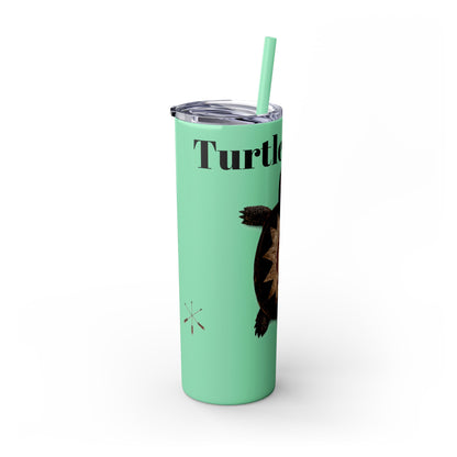 Wyandotte Skinny Tumbler with Straw, 20oz