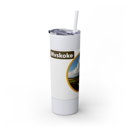 Muscogee Skinny Tumbler