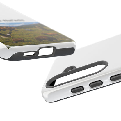 Otoe-Missouria Phone Tough Case — Bold 'Tough Cases' Graphic Protective Cover