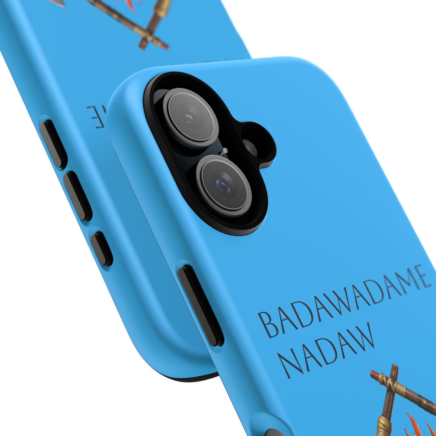 Pottawatomi Tough Cases: 'Badawadame Nadaw' Campfire & Tools Phone Case