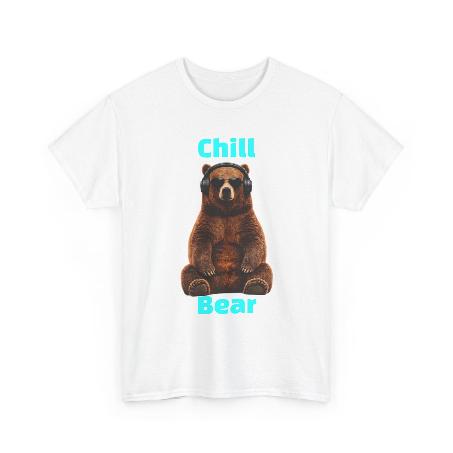 Chill Bear Tee — Cute Relaxed Bear Graphic T-Shirt