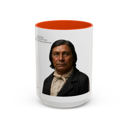 Chitto Harjo Portrait Mug — Historical Native American Portrait Coffee Mug (11oz, 15oz)
