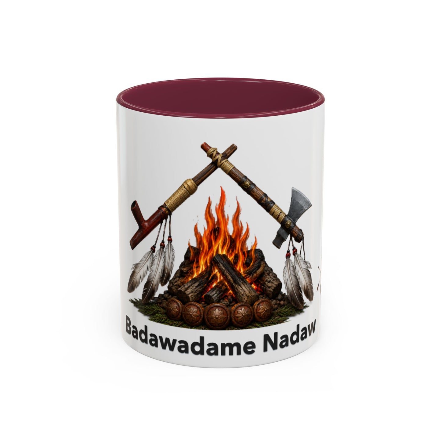Potawatomi Native Pride Campfire Mug — Badawadame Nadaw Design (11oz/15oz)