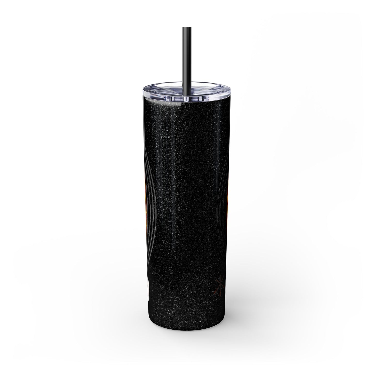 Otoe Missouria Native Animal Medicine Wheel 20oz Skinny Tumbler with Straw