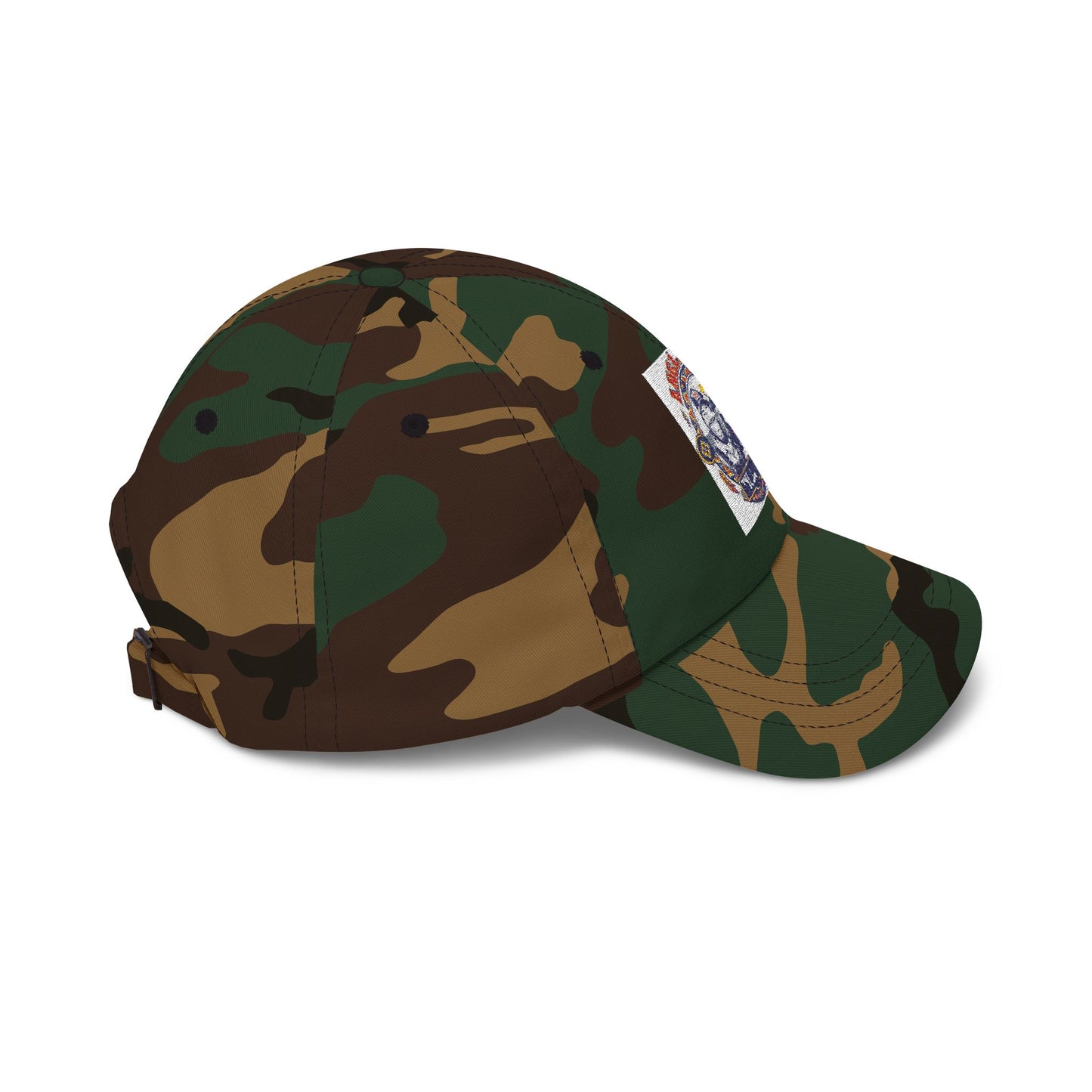 Tulsa OK Vintage Bison Patch Dad Cap